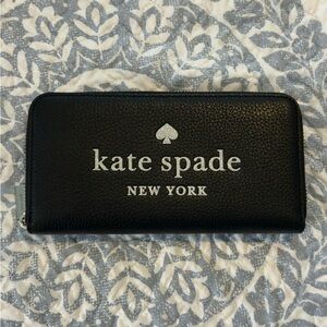 Kate Spade Black Continental Wallet